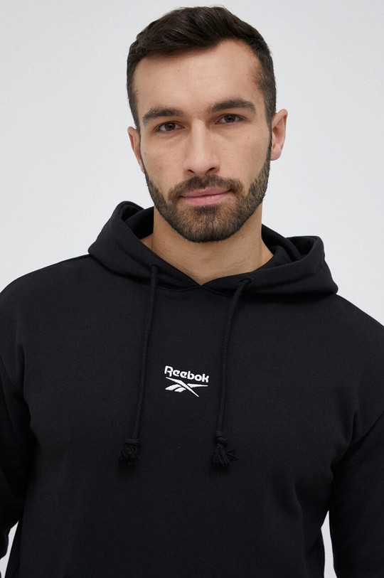 black Reebok Classic sweatshirt