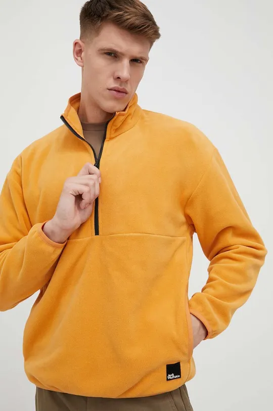 πορτοκαλί Αθλητική μπλούζα Jack Wolfskin Bockenheim Fleece