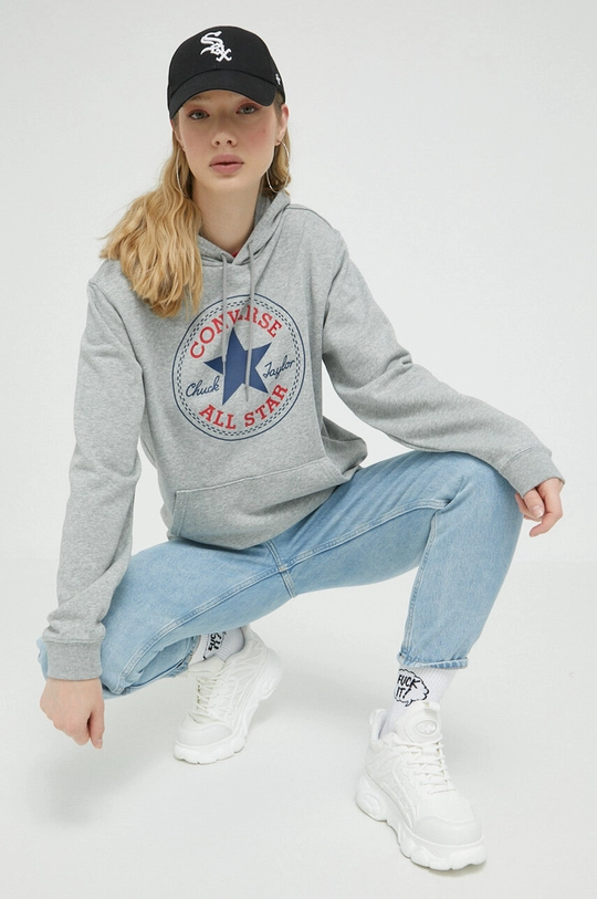 Converse bluza Materiał zasadniczy: 80 % Bawełna, 20 % Poliester, Podszewka kaptura: 100 % Bawełna