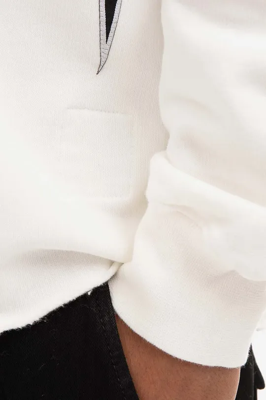 white Rick Owens cotton sweatshirt