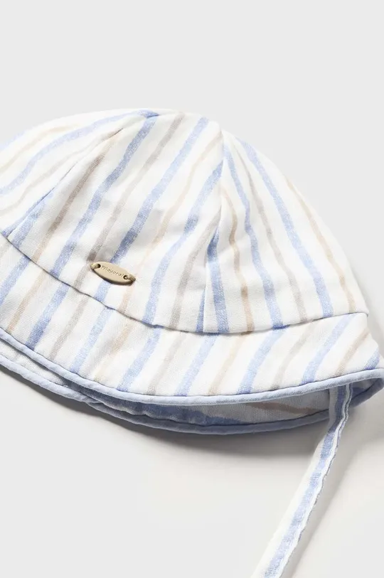 niebieski Mayoral Newborn czapka i body niemowlęce