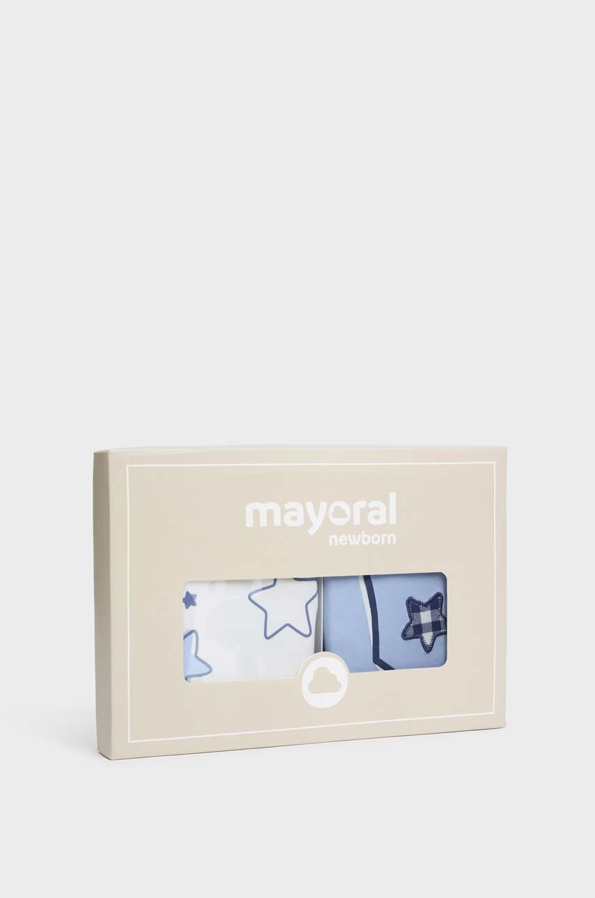 Completo Neonato Mayoral 2-4 Mesi (65 Cm) - Salopette E Maglione In Maglia Morbida, Colore Orchidea