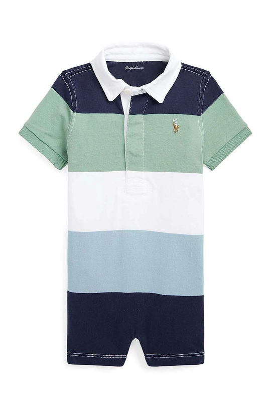 multicolor Polo Ralph Lauren rampers bawełniany niemowlęcy Chłopięcy