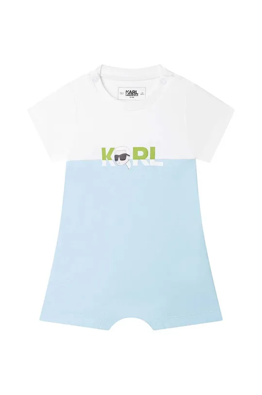 niebieski Karl Lagerfeld body niemowlęce Chłopięcy