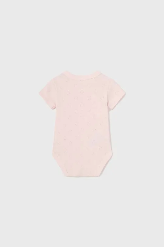 Mayoral Newborn body bawełniane niemowlęce różowy