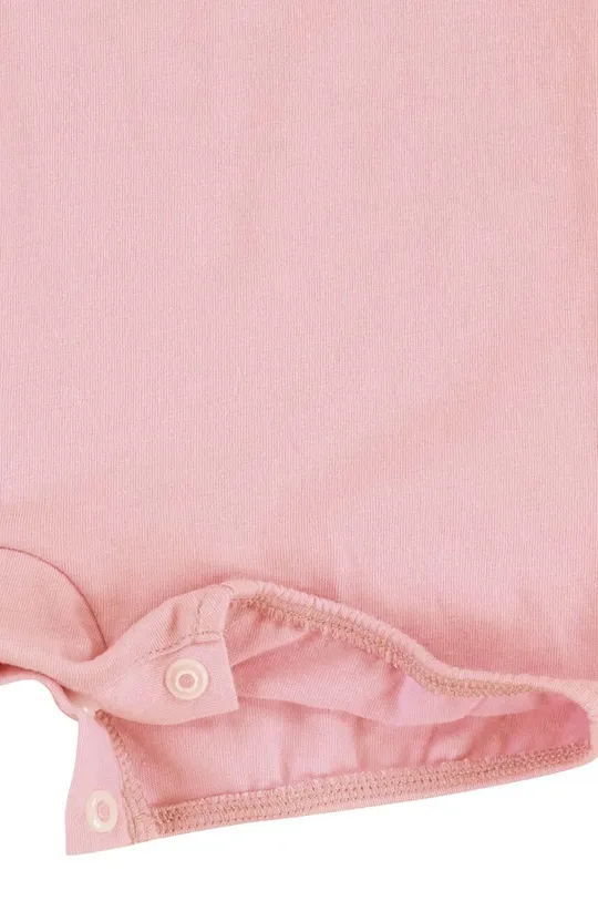 розовый Хлопковый ромпер для младенцев Levi's
