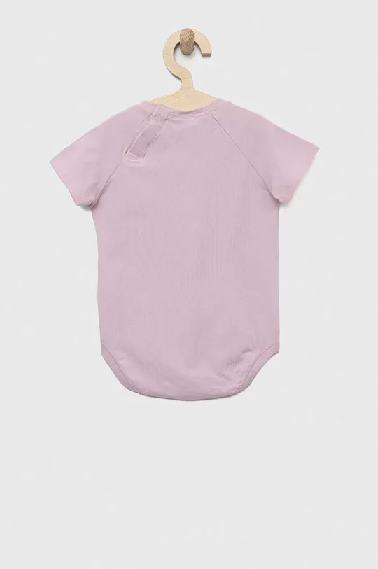 Боді для немовлят United Colors of Benetton рожевий