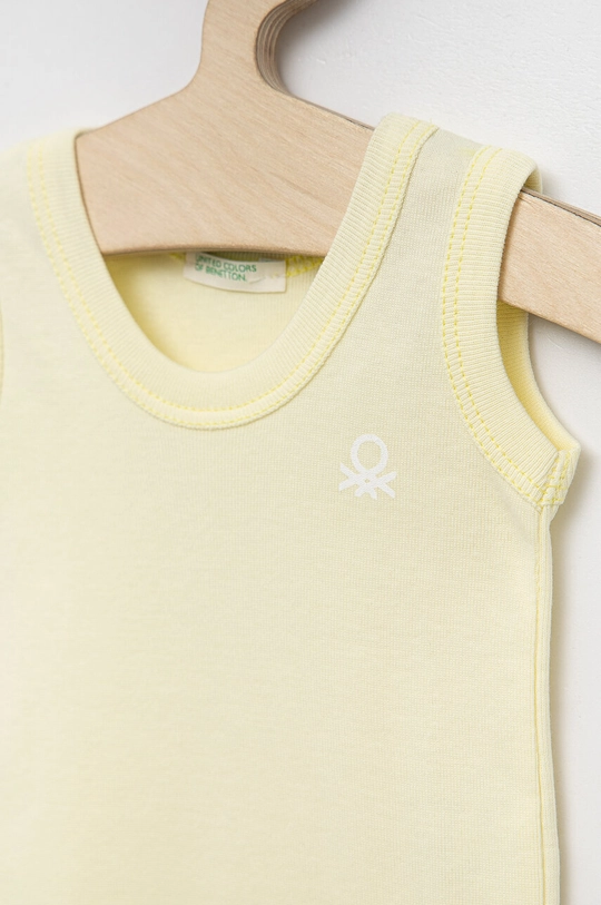 Pamučni bodi za bebe United Colors of Benetton 2-pack