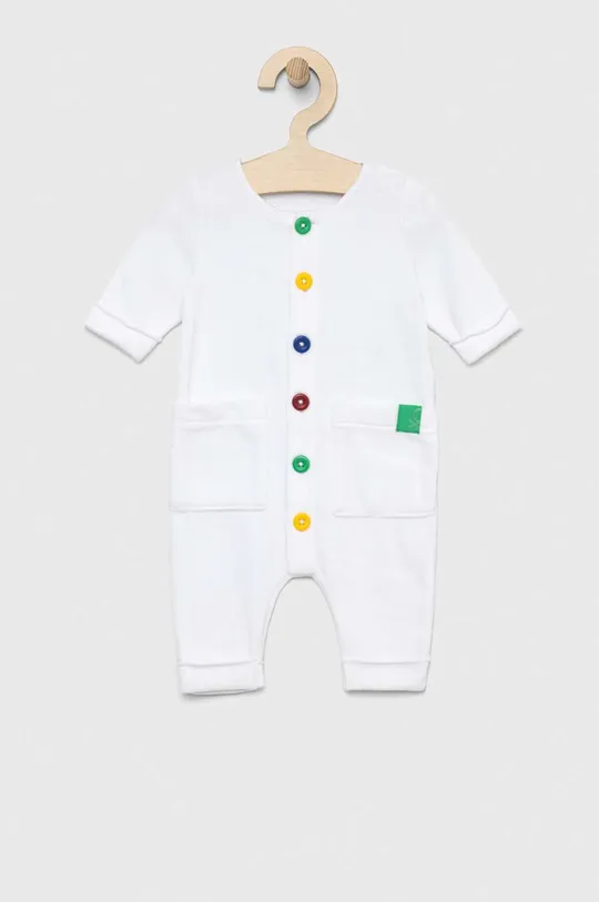 bela Pajac za dojenčka United Colors of Benetton Dekliški