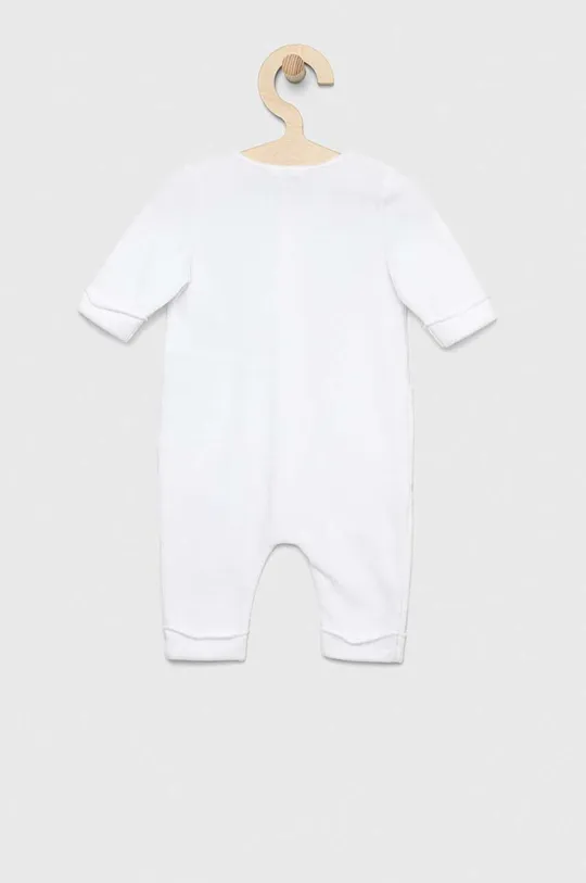 Φόρμες με φουφούλα μωρού United Colors of Benetton λευκό