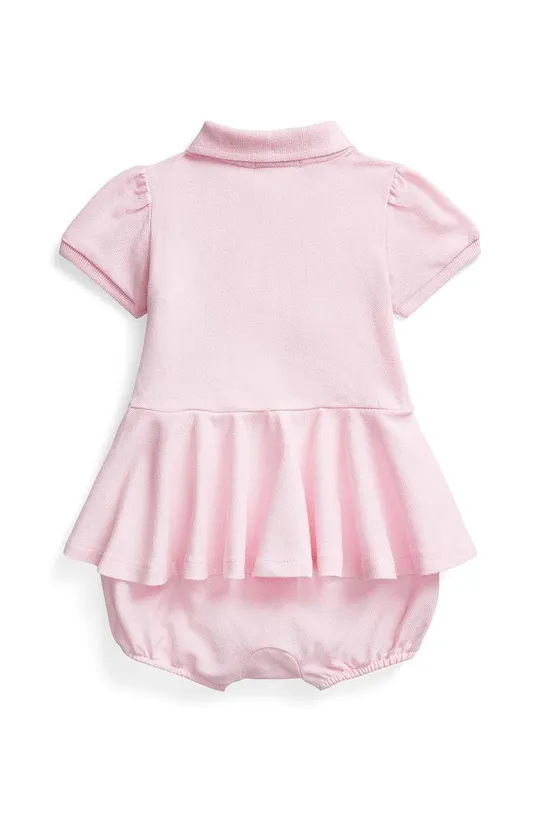 Kombinezon za bebe Polo Ralph Lauren roza