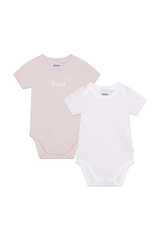 рожевий Боді для немовлят BOSS 2-pack Для дівчаток