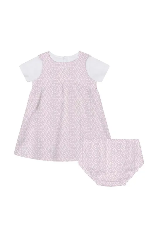 Φόρεμα μωρού Michael Kors ροζ