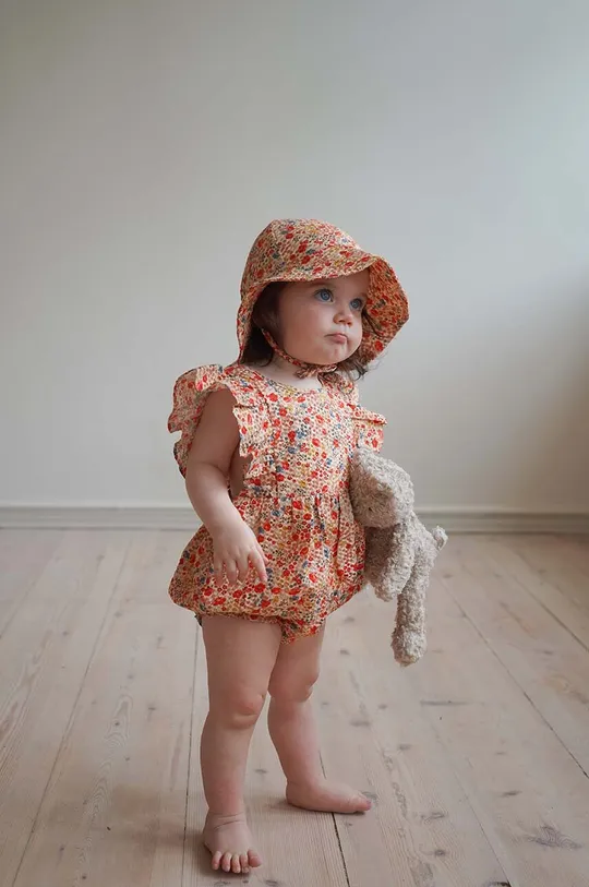 πορτοκαλί Βαμβακερά φορμάκια για μωρά Konges Sløjd Για κορίτσια