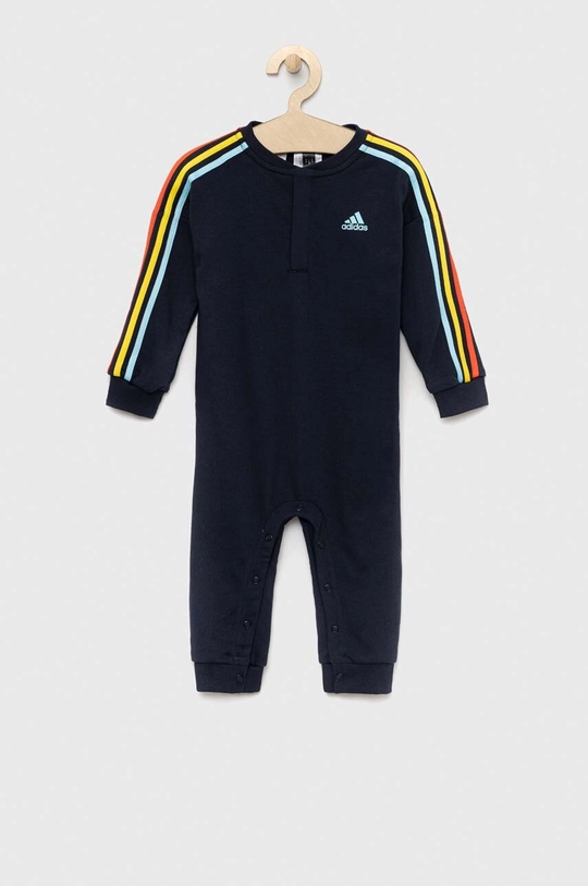 granatowy adidas pajacyk niemowlęcy I 3S FT ONESIE Dziecięcy