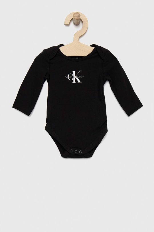 Calvin Klein Jeans body niemowlęce 3-pack kremowy