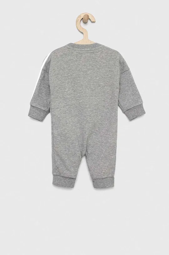 Комбінезон для немовлят adidas I 3S FT сірий