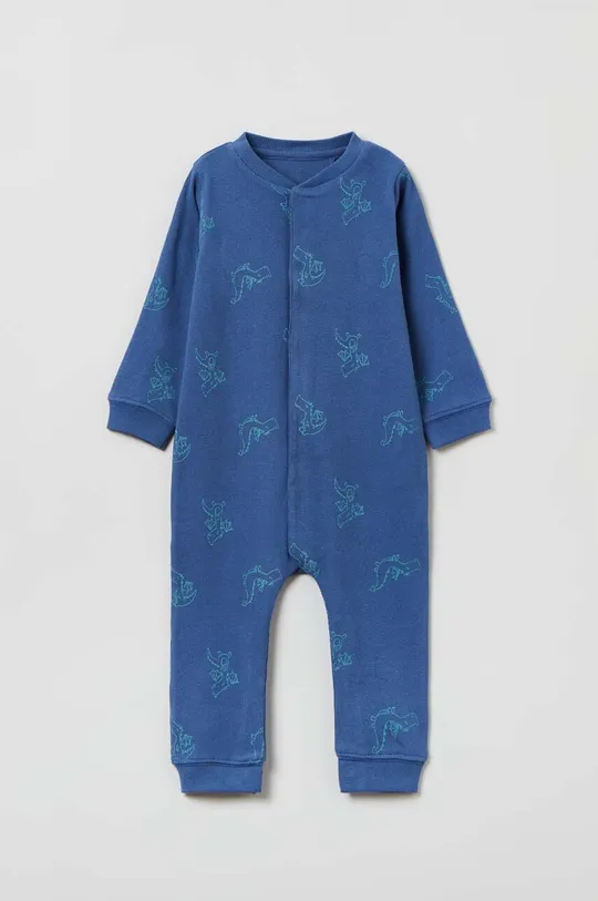 niebieski OVS pajacyk niemowlęcy bawełniany Dziecięcy