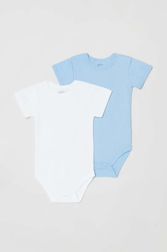 μπλε Βαμβακερά φορμάκια για μωρά OVS 2-pack Παιδικά