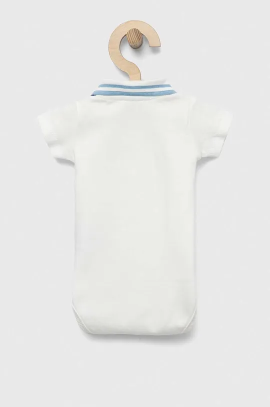 United Colors of Benetton body bawełniane niemowlęce beżowy