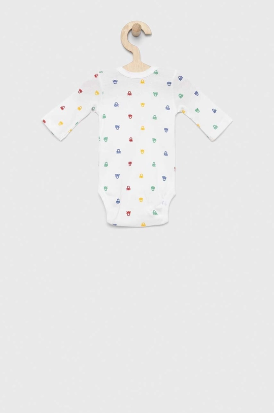 bijela Bodi za bebe United Colors of Benetton 2-pack