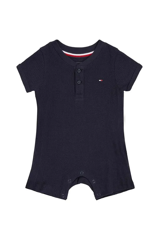 blu navy Tommy Hilfiger rampers in cotone neonato/a Bambini