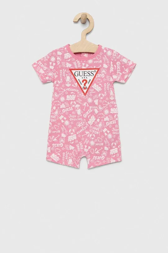 розовый Ромпер для младенцев Guess Детский