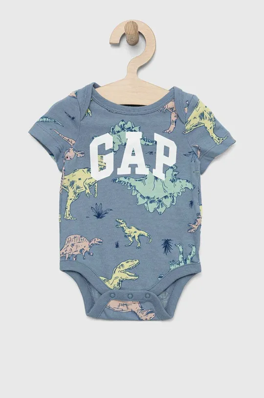 барвистий Дитяче бавовняне боді GAP 3-pack