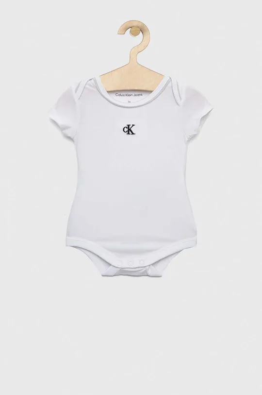 Calvin Klein Jeans body niemowlęce 2-pack biały
