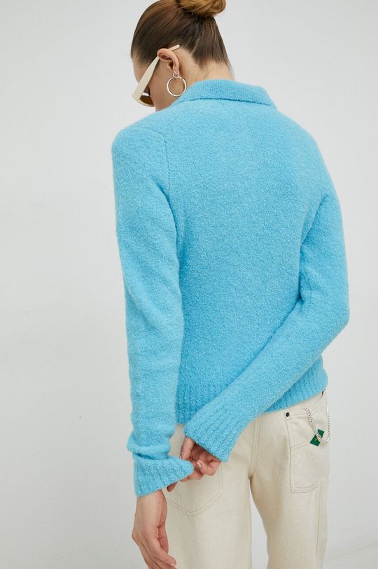 Samsoe Samsoe sweter wełniany 58 % Alpaka, 40 % Poliamid, 2 % Elastan