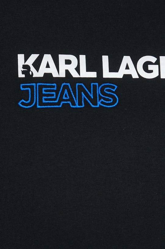 Pamučna majica dugih rukava Karl Lagerfeld Jeans Ženski