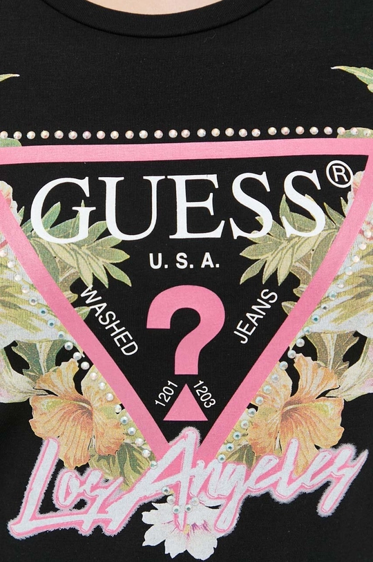 чорний Лонгслів Guess