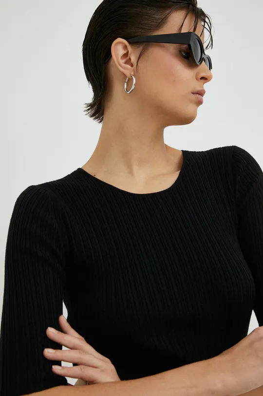 μαύρο Μάλλινο πουλόβερ By Malene Birger Γυναικεία