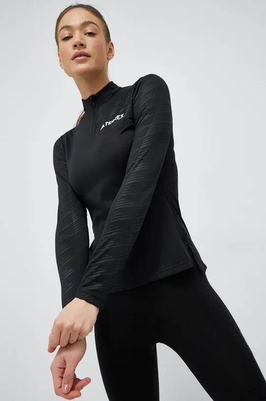 fekete adidas TERREX sportos pulóver Multi Női