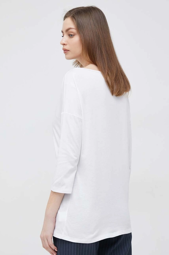 Sisley longsleeve bawełniany 50 % Bawełna, 50 % Modal