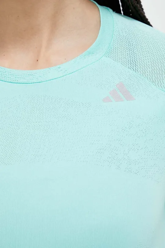 Majica z dolgimi rokavi za tek adidas Performance Adizero Ženski