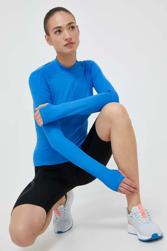 adidas by Stella McCartney edzős hosszú ujjú kék
