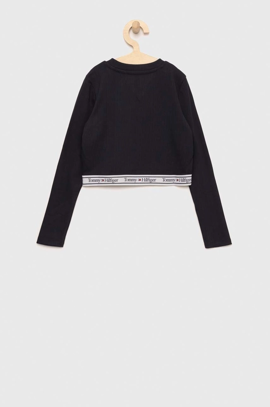 Tommy Hilfiger longsleeve dziecięcy granatowy