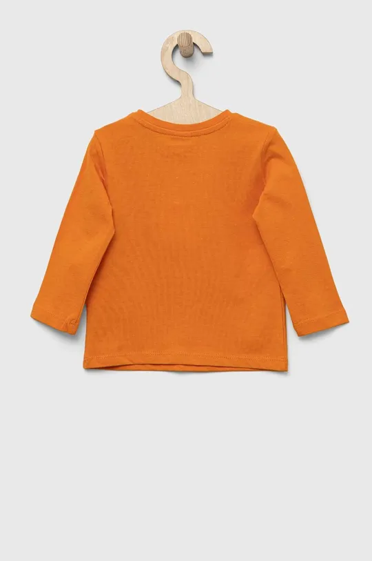 narančasta Pamučna majica dugih rukava za bebe OVS 2-pack