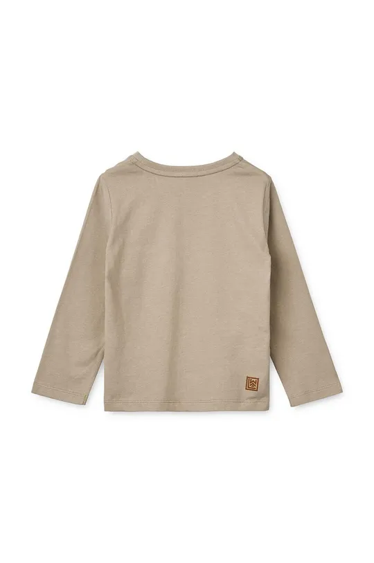 Detská bavlnená košeľa s dlhým rukávom Liewood 100 % Organická bavlna