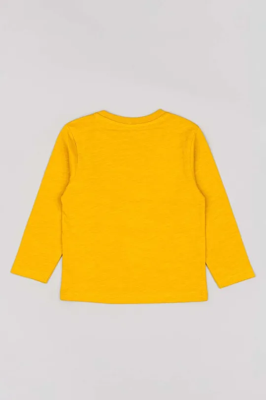Dječja pamučna majica kratkih rukava zippy narančasta
