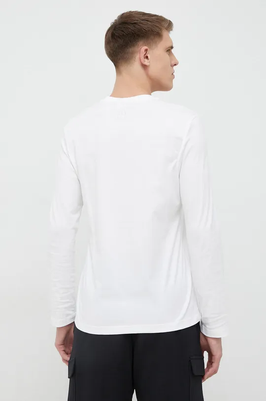 Βαμβακερή μπλούζα με μακριά μανίκια adidas  100% Βαμβάκι