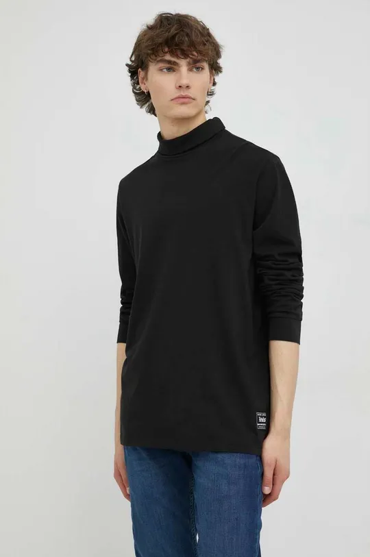 μαύρο Βαμβακερή μπλούζα με μακριά μανίκια Levi's Ανδρικά