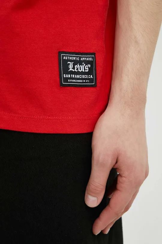 Pamučna majica dugih rukava Levi's Muški