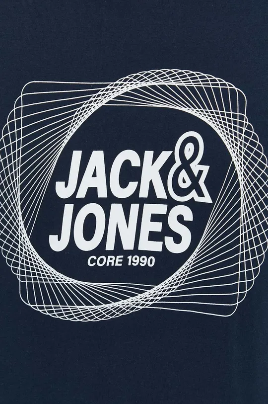Βαμβακερή μπλούζα με μακριά μανίκια Jack & Jones JCOLUCA TEE LS CREW NECK FST Ανδρικά