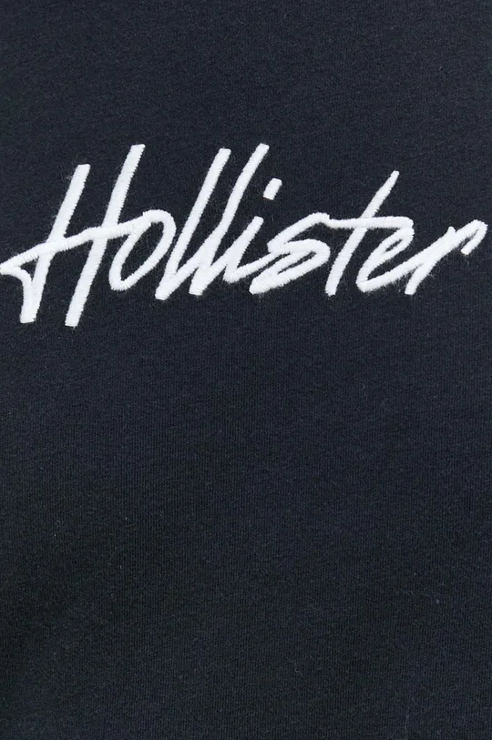 Βαμβακερή μπλούζα με μακριά μανίκια Hollister Co. Ανδρικά