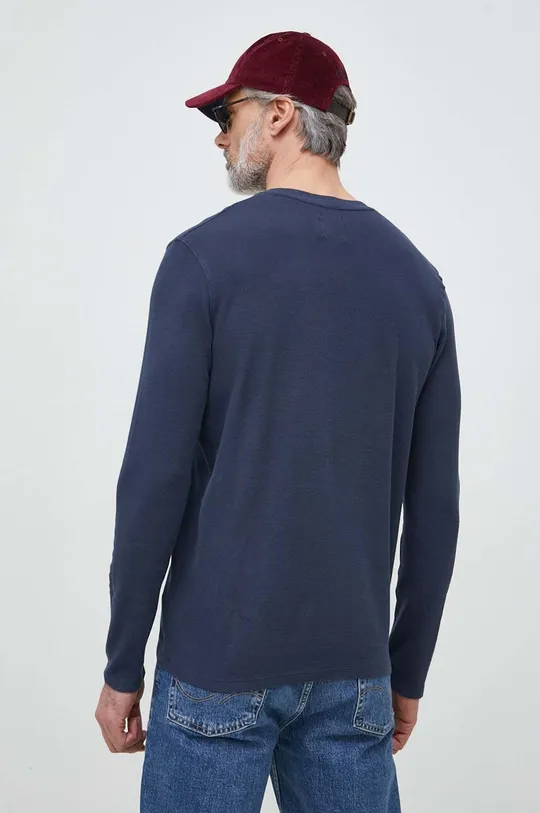 Βαμβακερή μπλούζα με μακριά μανίκια Pepe Jeans Remus  100% Βαμβάκι