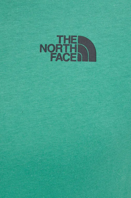 Βαμβακερή μπλούζα με μακριά μανίκια The North Face
