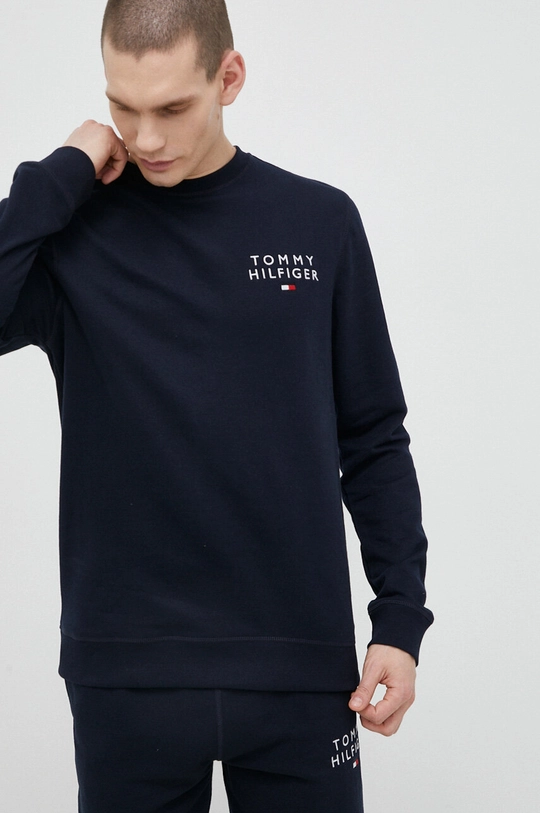 Homewear dukserica Tommy Hilfiger mornarsko plava