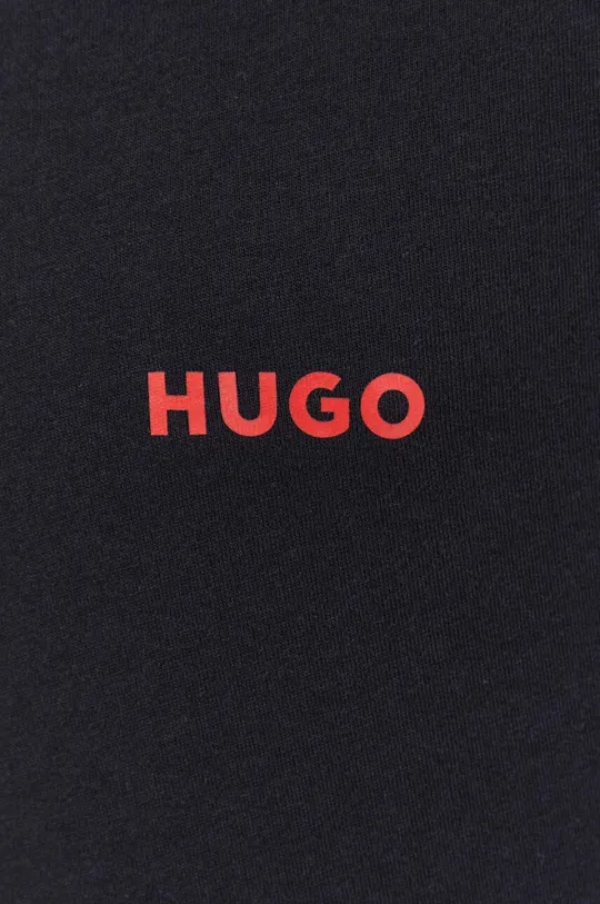 Bavlnené tričko s dlhým rukávom HUGO 3-pak Pánsky